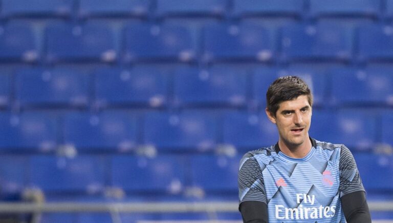 Dudas con el positivo por coronavirus de Thibaut Courtois