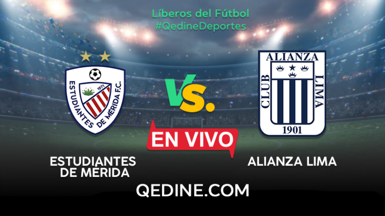 Alianza Lima vs. Estudiantes de Mérida EN VIVO: Horarios y canales TV dónde ver el partido por la Copa Libertadores