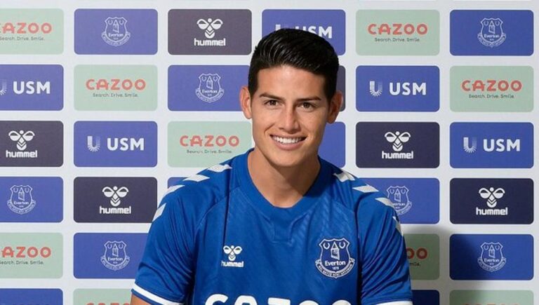 Oficial: James, nuevo jugador del Everton
