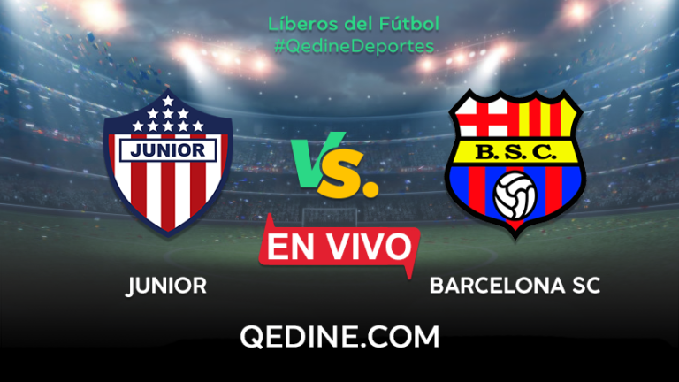 Junior vs. Barcelona SC EN VIVO: Horarios y canales TV dónde ver el partido por la Copa Libertadores