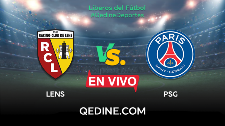 PSG vs. Lens EN VIVO: Horarios y canales TV dónde ver el partido por la Ligue 1