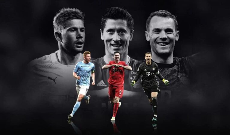 Sin Cristiano Ronaldo ni Messi: UEFA publicó los finalistas a mejor jugador del año