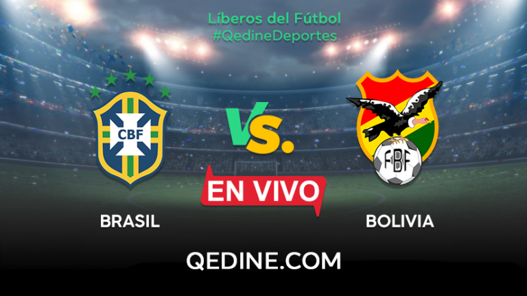 Brasil vs. Bolivia EN VIVO: Horarios y canales TV dónde ver el partido por las eliminatorias Qatar 2022