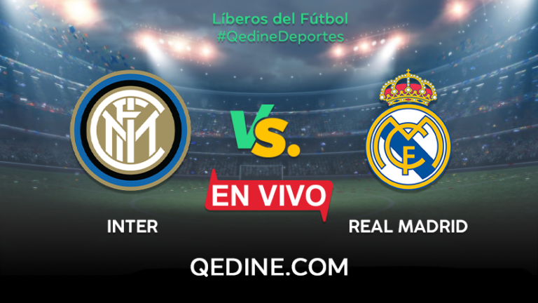 Inter vs. Real Madrid EN VIVO: Horarios y canales TV dónde ver el partido por la Champions League