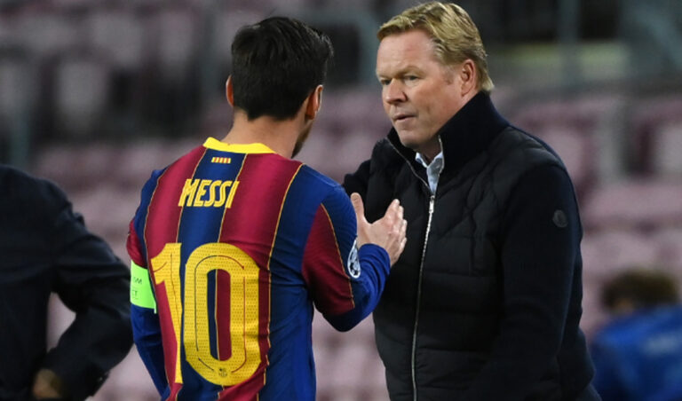 Koeman sobre Lionel Messi: “Me gustaría que se quede muchos años”