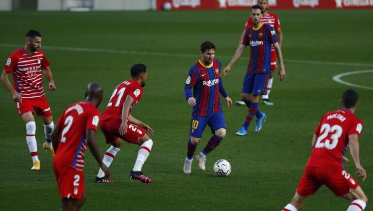 Decepción gigantesca del Barça ante el Granada