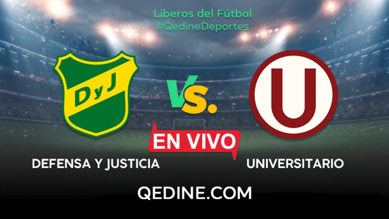 Defensa y Justicia vs. Universitario EN VIVO: Horarios y canales TV dónde ver el partido por la Copa Libertadores
