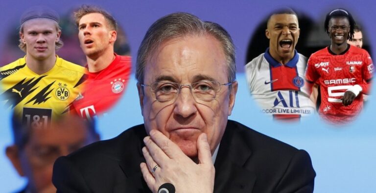 El equipazo que haría Florentino en 2022 con 75 ‘kilos’: Mbappé, Haaland, Camavinga y Goretzka