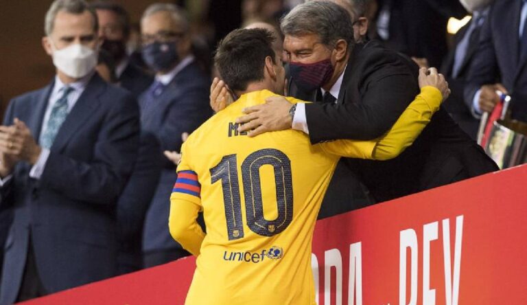 Lionel Messi se quedará en el Barcelona: Joan Laporta habló sobre la renovación de Lio