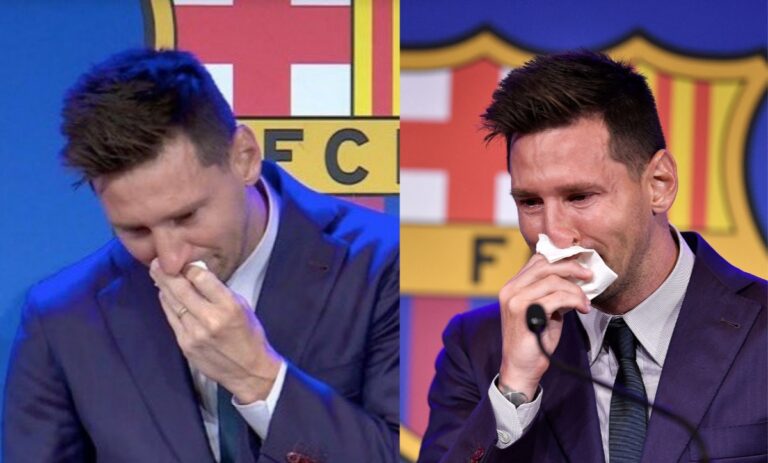 Messi completamente roto en rueda de prensa: «Es el momento más difícil de mi carrera»