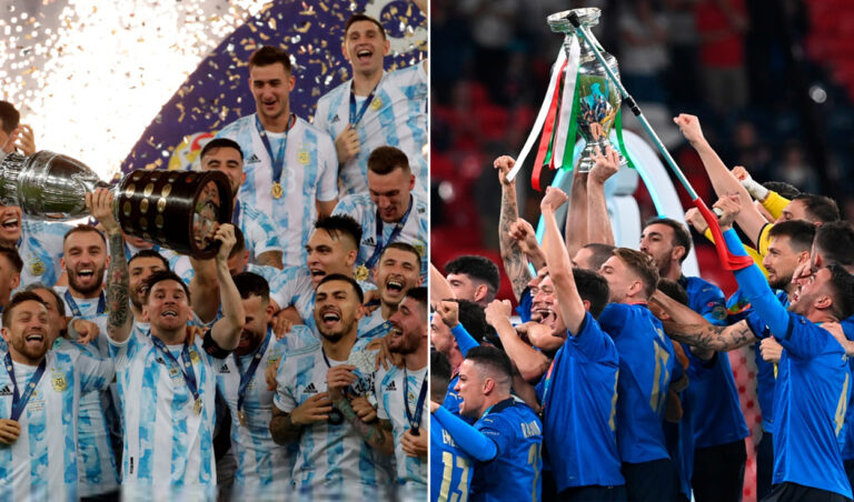 Argentina e Italia se enfrentarán en duelo de campeones de Copa América y Eurocopa