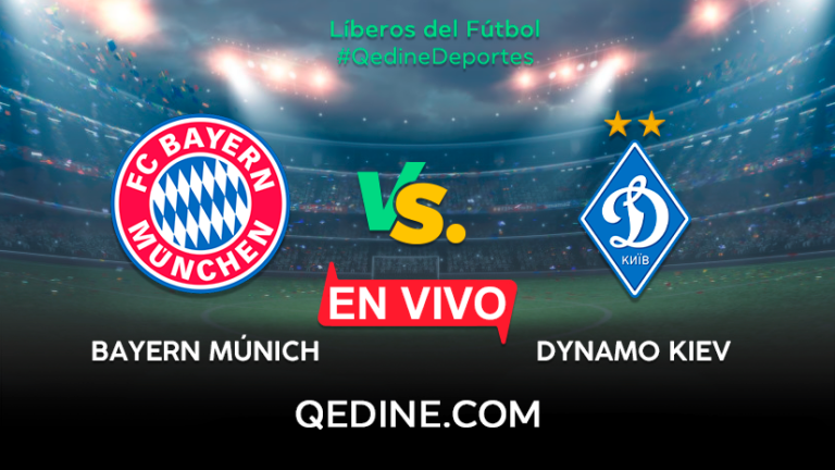 Bayern Múnich vs. Dynamo Kiev EN VIVO: Pronóstico, horarios y canales TV dónde ver el partido por la Champions League