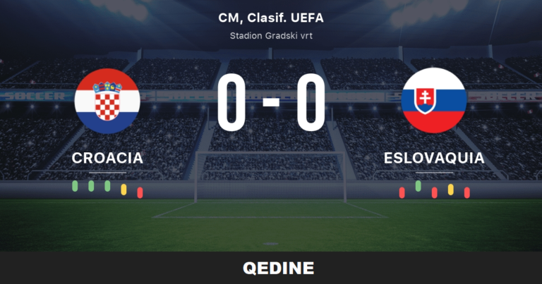 Croacia vs Eslovaquia EN VIVO: Pronóstico, horarios y canales TV dónde ver el partido por las Eliminatorias Qatar 2022