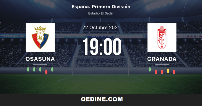 Osasuna vs. Granada EN VIVO: Pronóstico, horarios y canales TV dónde ver el partido por La Liga