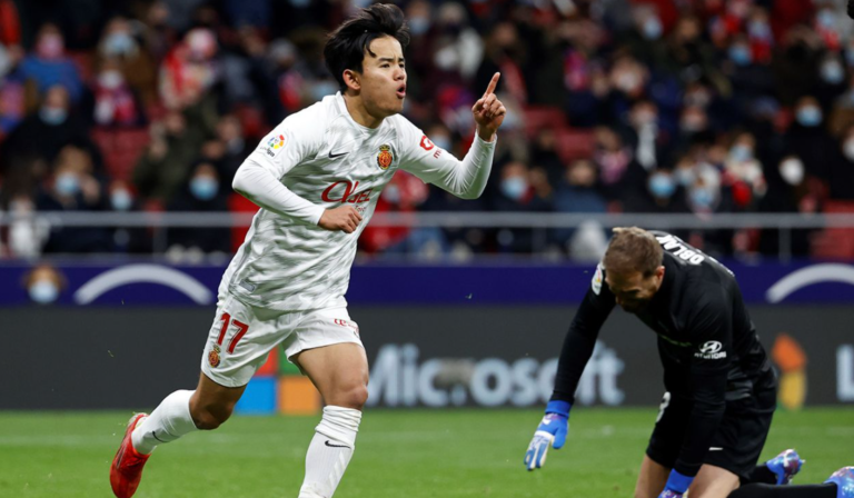 Kubo tras la victoria agónica ante el equipo de Simeone: Si puedo ayudar al Real Madrid, encantado