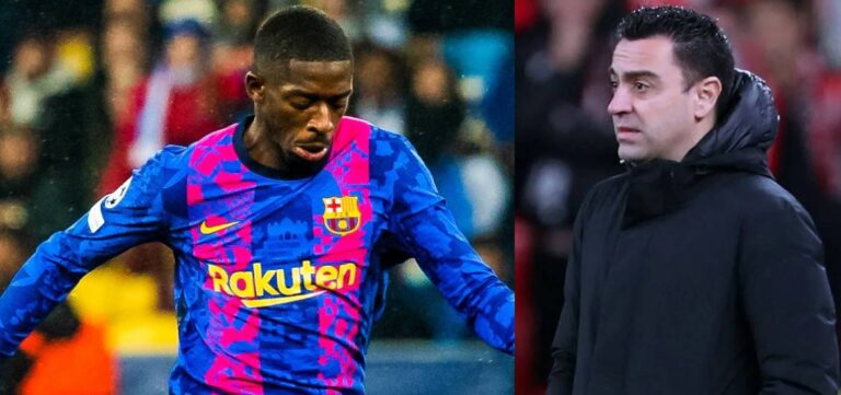 HABLÓ XAVI: Con la lesión de Ansu Fati, ¿la situación de Ousmane Dembélé en el FC Barcelona cambió?