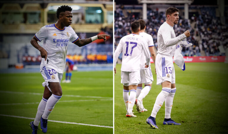 Vinícius comentó el gol del triunfo ante el FC Barcelona: “‘Fede’ ha robado”