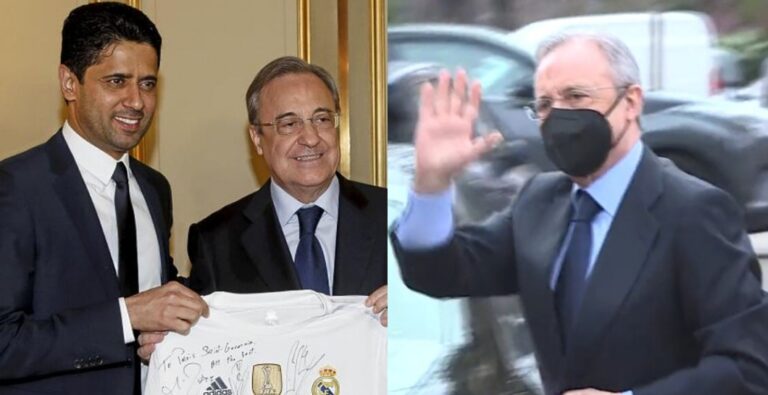 Así ha sido la comida en París: Florentino llegó más tarde que Al-Khelaïfi