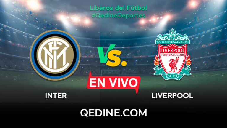 Inter vs. Liverpool EN VIVO: Pronóstico, horarios y canales TV dónde ver el partido por la Champions League