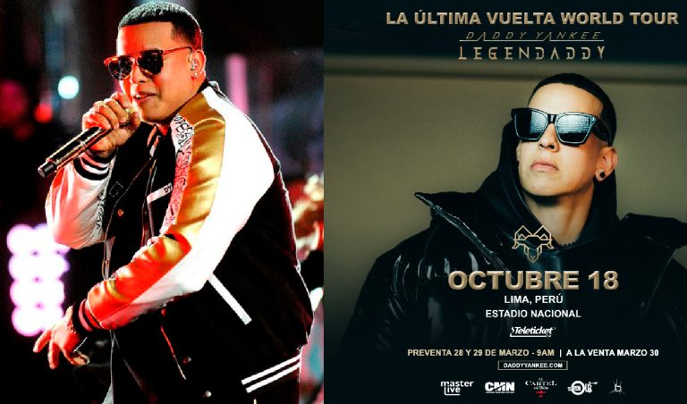 Daddy Yankee en Lima: Fecha, precios y cómo comprar entradas para el concierto