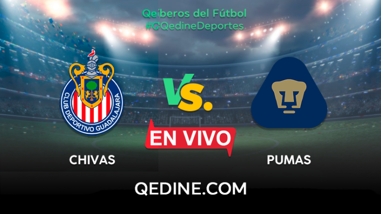 Chivas vs. Pumas EN VIVO: Pronóstico, horarios y canales TV dónde ver el partido por la Liga MX