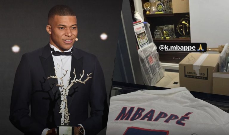 ¿Rumbo a Madrid? Kylian Mbappé estaría alistando la mudanza con sus trofeos