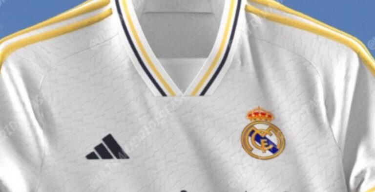 La camiseta que llevará el Real Madrid en el estreno del nuevo Bernabéu: vuelve el dorado