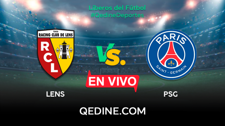 PSG vs. Lens EN VIVO: Pronóstico, horarios y canales TV dónde ver el partido por la Ligue 1