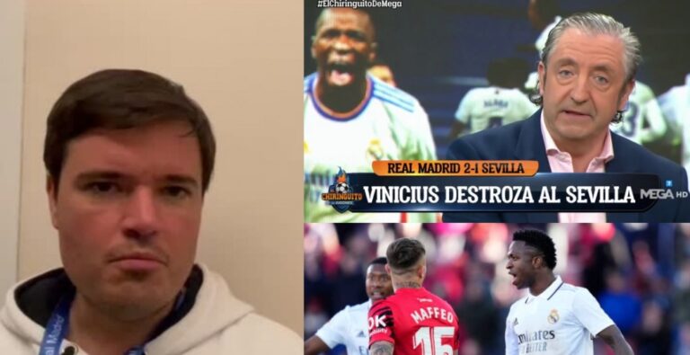 El ‘zasca’ de Ramón de Mon a la última de ‘El Chiringuito’ contra Vinicius: “Nunca pillan”