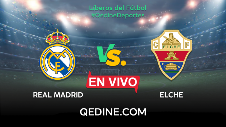 Real Madrid vs. Elche EN VIVO: Pronóstico, horarios y canales TV dónde ver el partido por La Liga