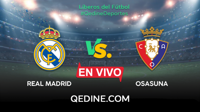 Real Madrid vs. Osasuna EN VIVO: Pronóstico, horarios y canales TV dónde ver el partido por La Liga