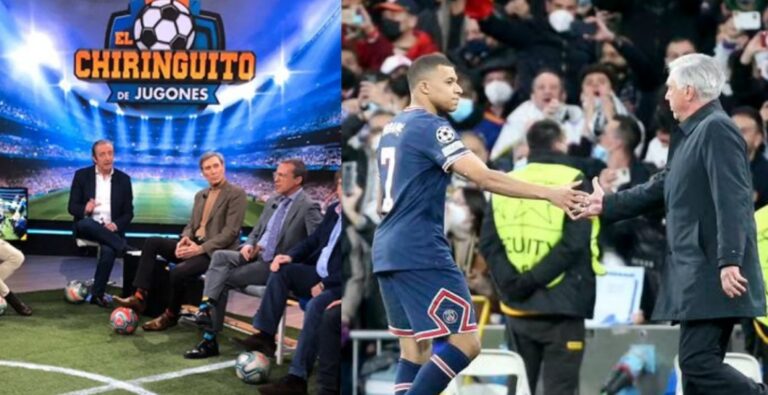 El Chiringuito ‘manipula’ las palabras de Ancelotti y enreda a Mbappé