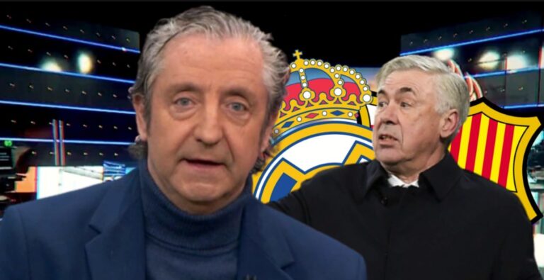 Pedrerol no le pasa ni media a Ancelotti tras el clásico: «¿Me lo explicas?»