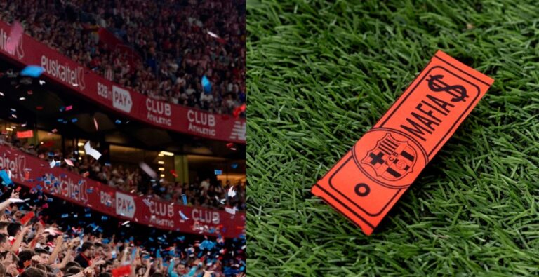 San Mamés estalla contra el Barcelona y el ‘Caso Negreira’: «A Segunda oe»