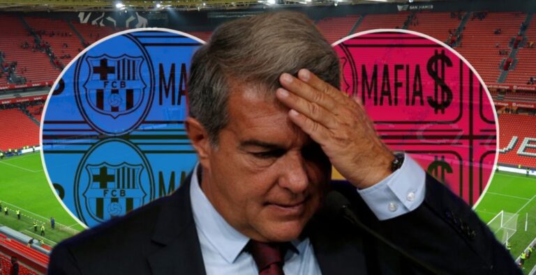 San Mamés va a por el Barça: les lanzarán billetes azulgranas con el lema ‘mafia’