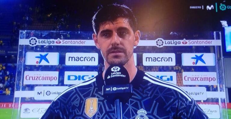 Courtois reivindica la temporada del Madrid: «Otros equipos sólo juegan de sábado a sábado»