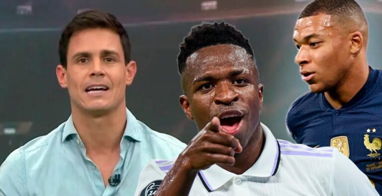 Edu Aguirre le preguntó a Vinicius por Mbappé: su respuesta le dejó planchado