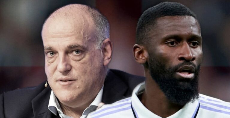 La Liga antimadridista de Tebas: en Inglaterra vuelven a rajar fuerte por lo ocurrido con Rüdiger en Cádiz