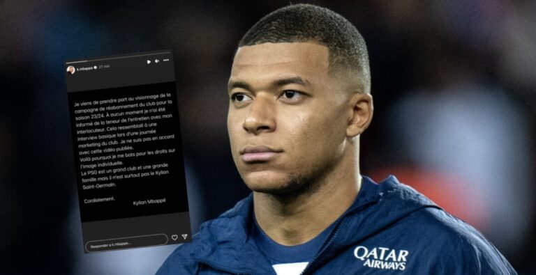 Mbappé amenaza al PSG y deja abierta la puerta de salida para este verano: «No estaba informado…»