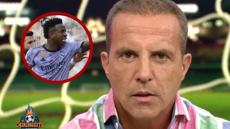 Cristóbal Soria pide que echen a Vinicius del Real Madrid: «Mancha…»