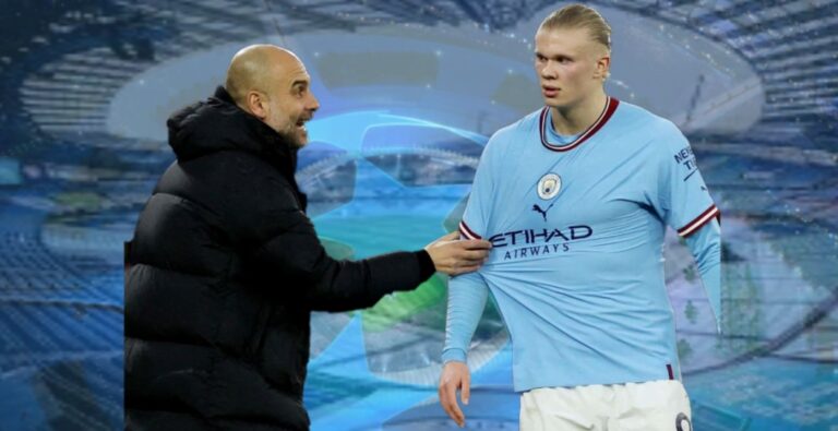 Haaland, muy enfadado con Guardiola por la bronca que le echó Pep tras su duelo con Rüdiger