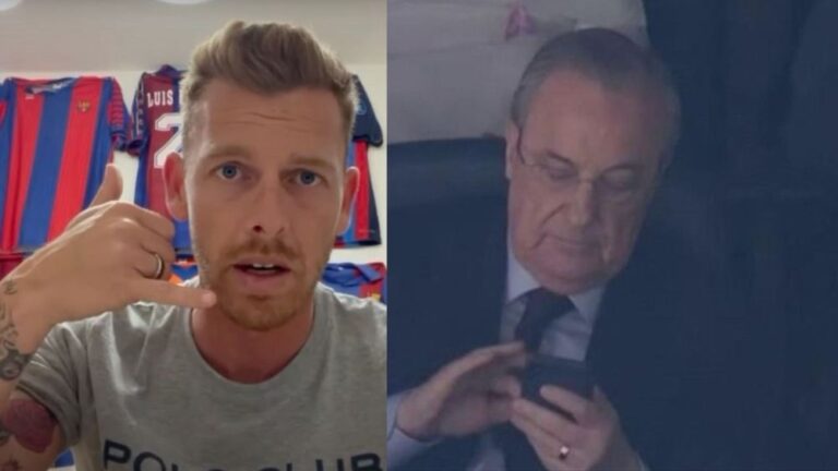 Jota Jordi la lía y acusa a Florentino Pérez de dar un telefonazo: «Hace así…»