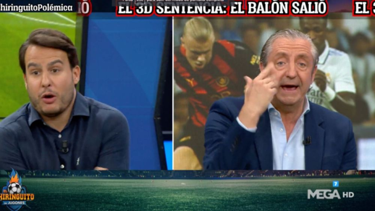 Juanfe Sanz se engancha con Pedrerol por el gol ilegal del City: «Lo que tú q…»