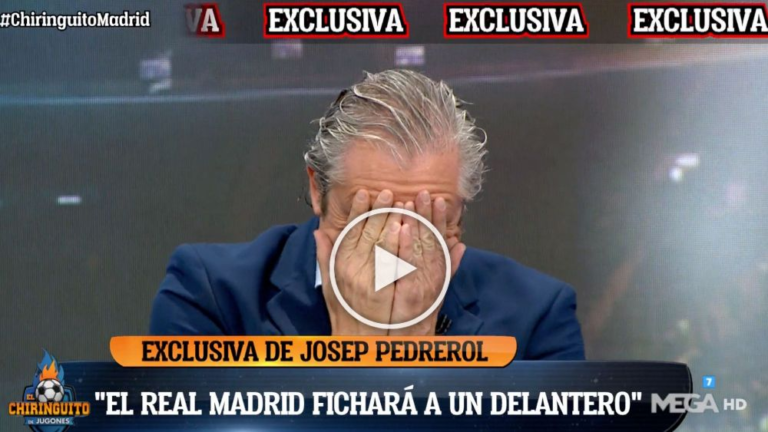 A Pedrerol se le escapa el nombre de un fichaje del Real Madrid: pide que borren el vídeo