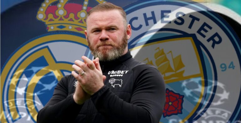 Rooney se ha pasado con el ‘vino’: «El City va a machacar al Real Madrid»