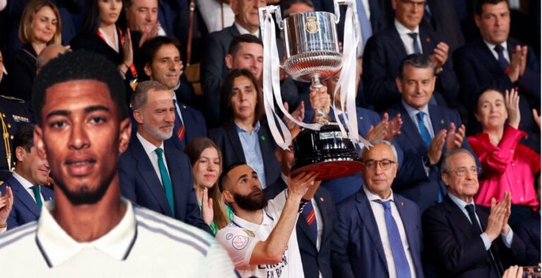 Sus redes eran las más buscadas: la reacción de Bellingham después de que el Madrid ganara la Copa
