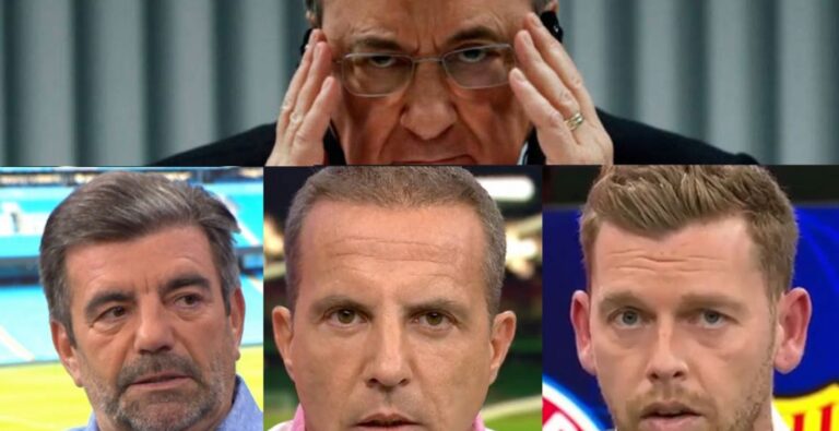 El periodista amigo de Florentino: «Si Soria, Jota Jordi y Pedro Bravo no son expulsados, adiós Pedrerol»