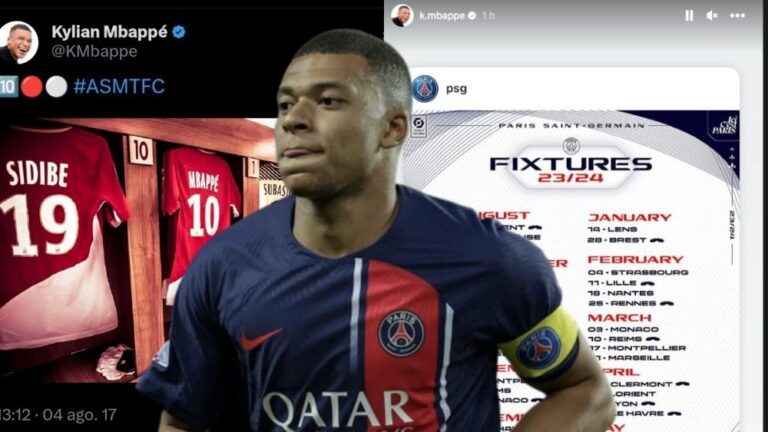 Mbappé calca su salida de hace años al PSG: también subió una sorprendente publicación