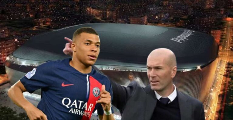 Zidane y Mbappé en el Real Madrid del 2024: Zizou no lo descarta