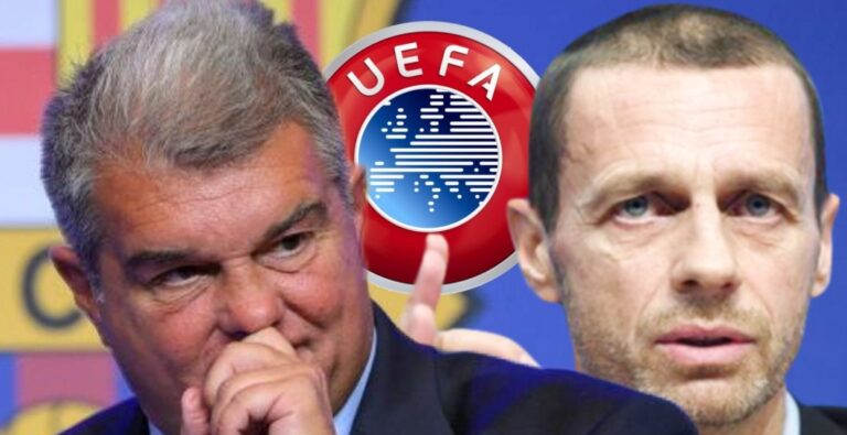 La UEFA anuncia un multazo para el Barcelona: no ha pasado el control de Ceferin